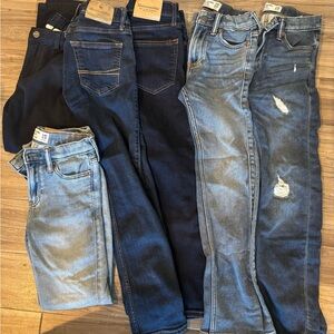 Abercrombie & Fitch and Hollister Jeans Collection